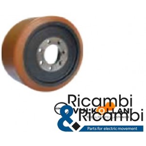 Traction wheel 343x136 7 holes