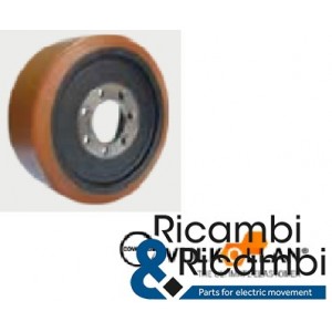 Traction wheel 350x140 7 holes