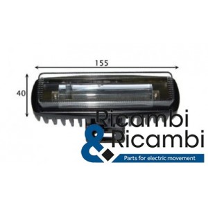 Side safety light 12/80V Red